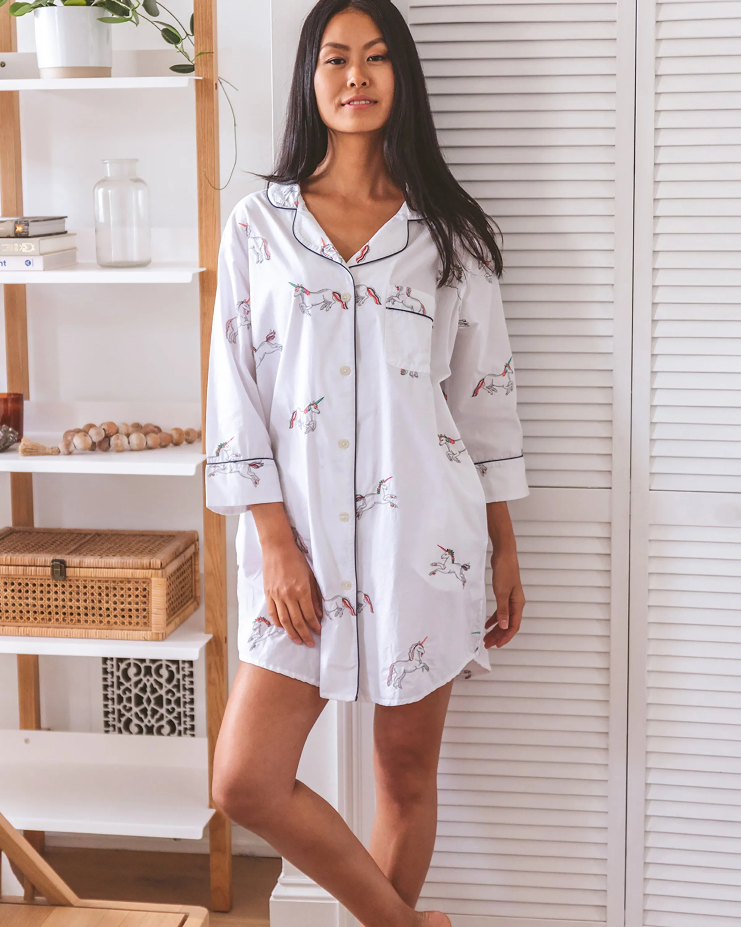 Women Printfresh Embroidered Unicorn