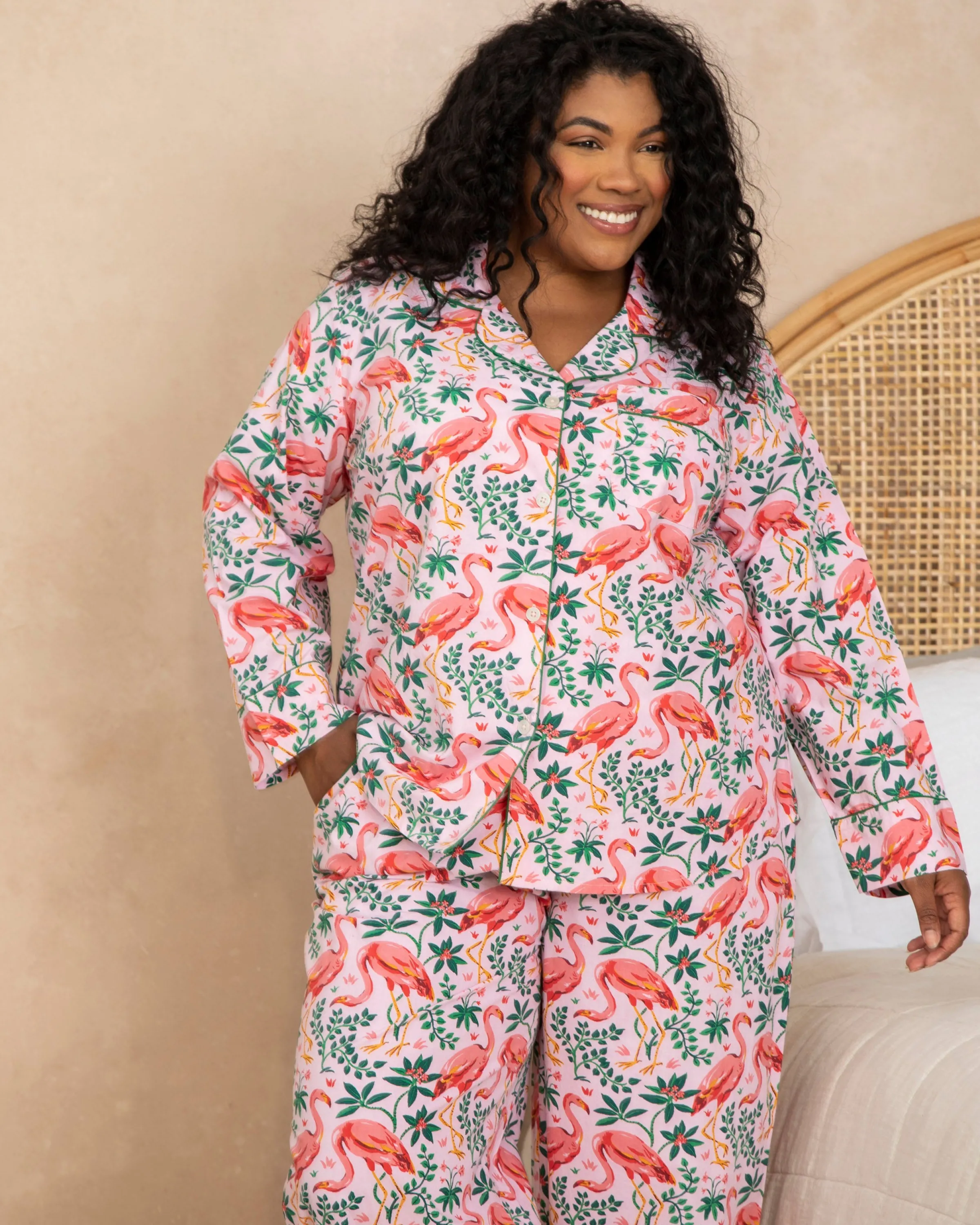 Women Printfresh Flock Of Flamingos