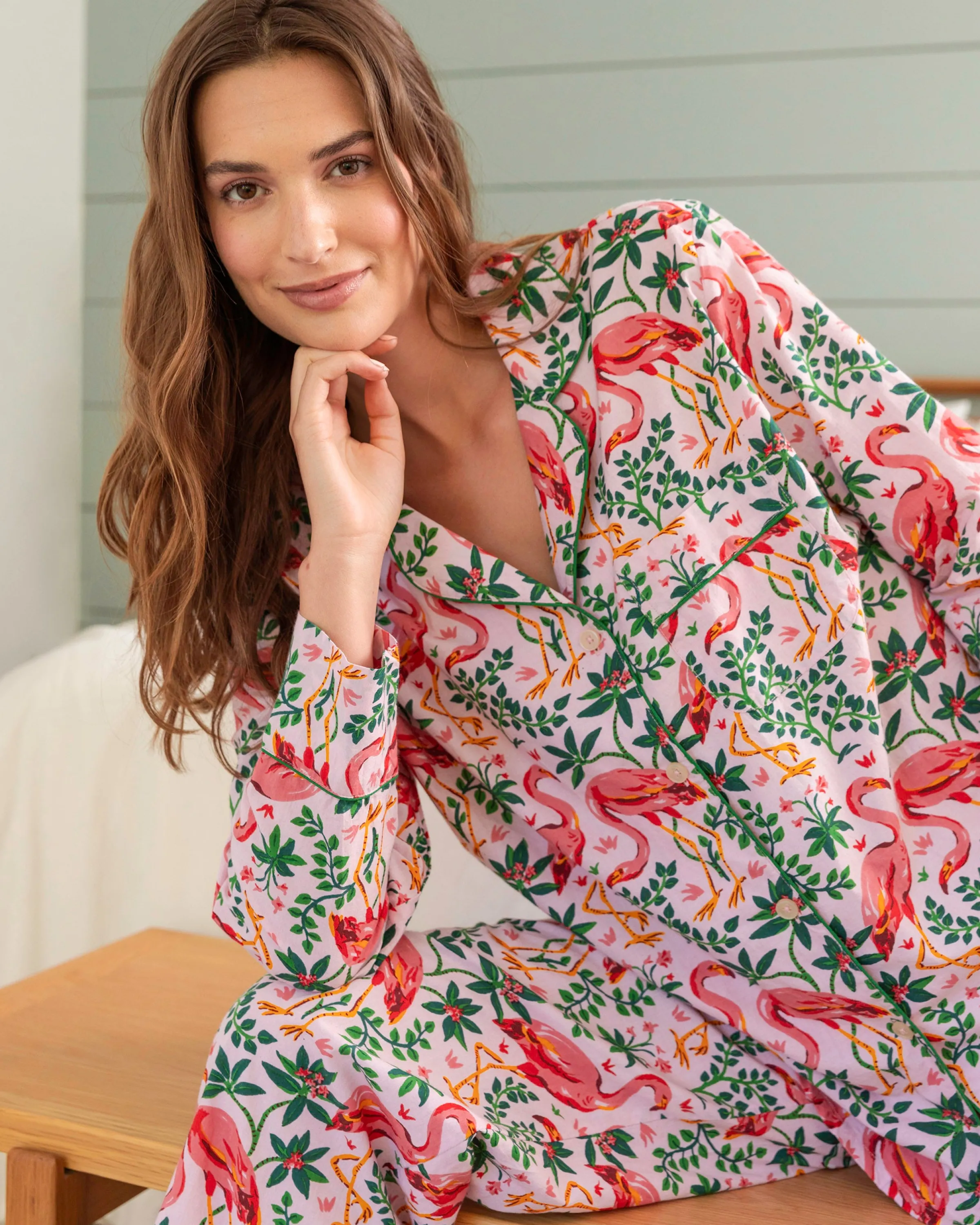 Women Printfresh Flock Of Flamingos