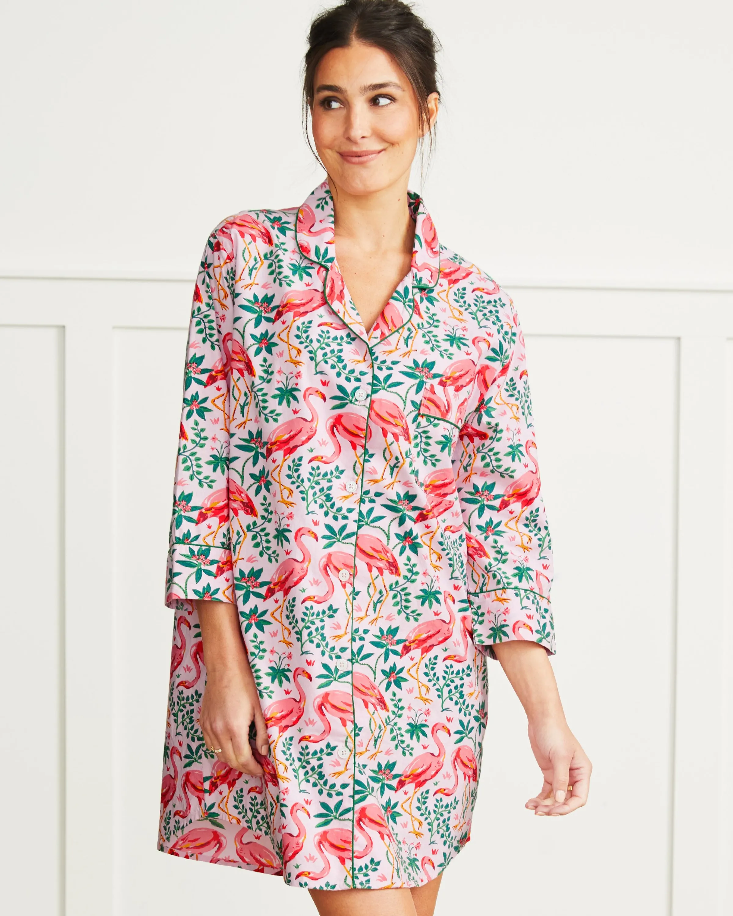 Women Printfresh Flock Of Flamingos