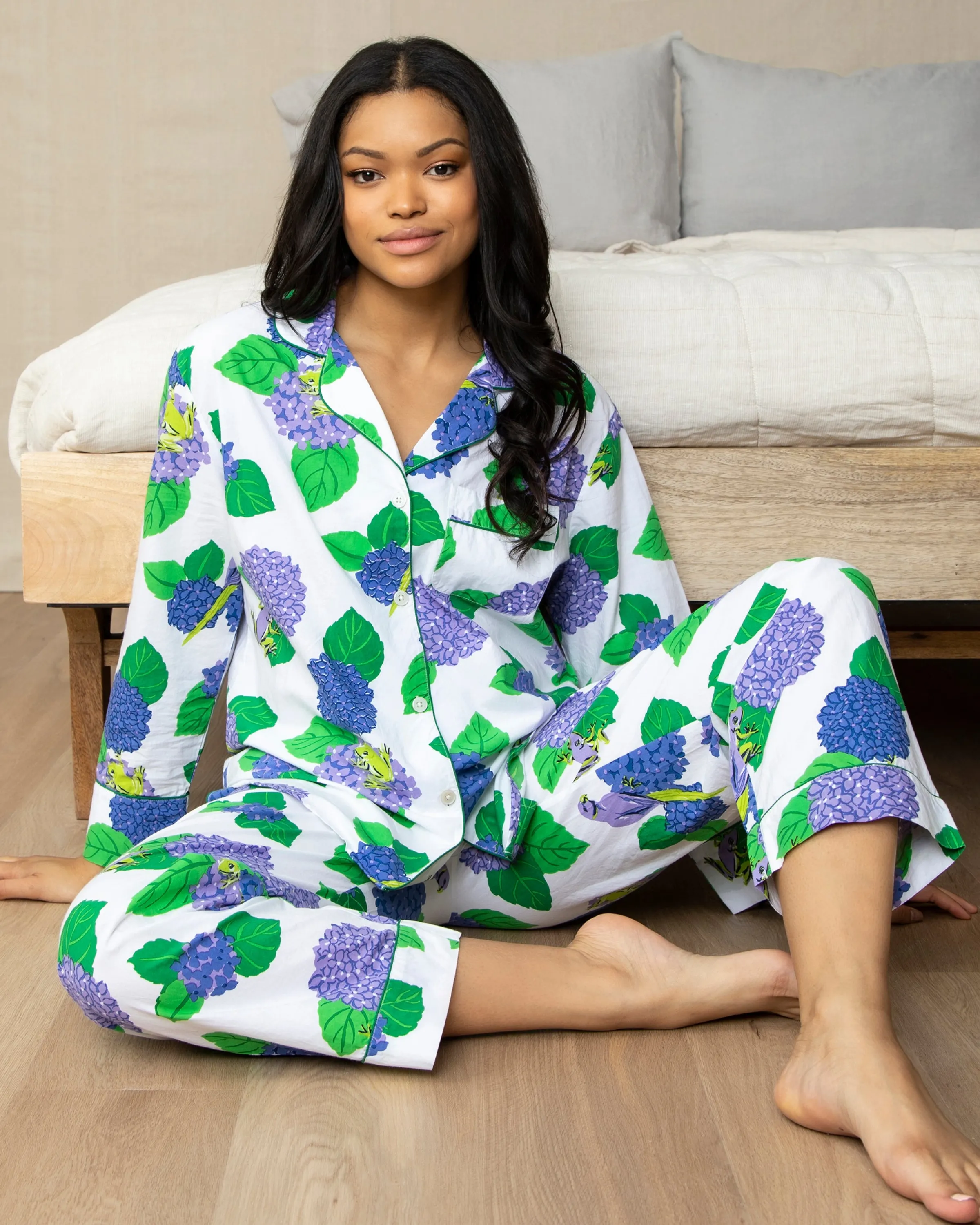 Women Printfresh Hydrangea Hideaway