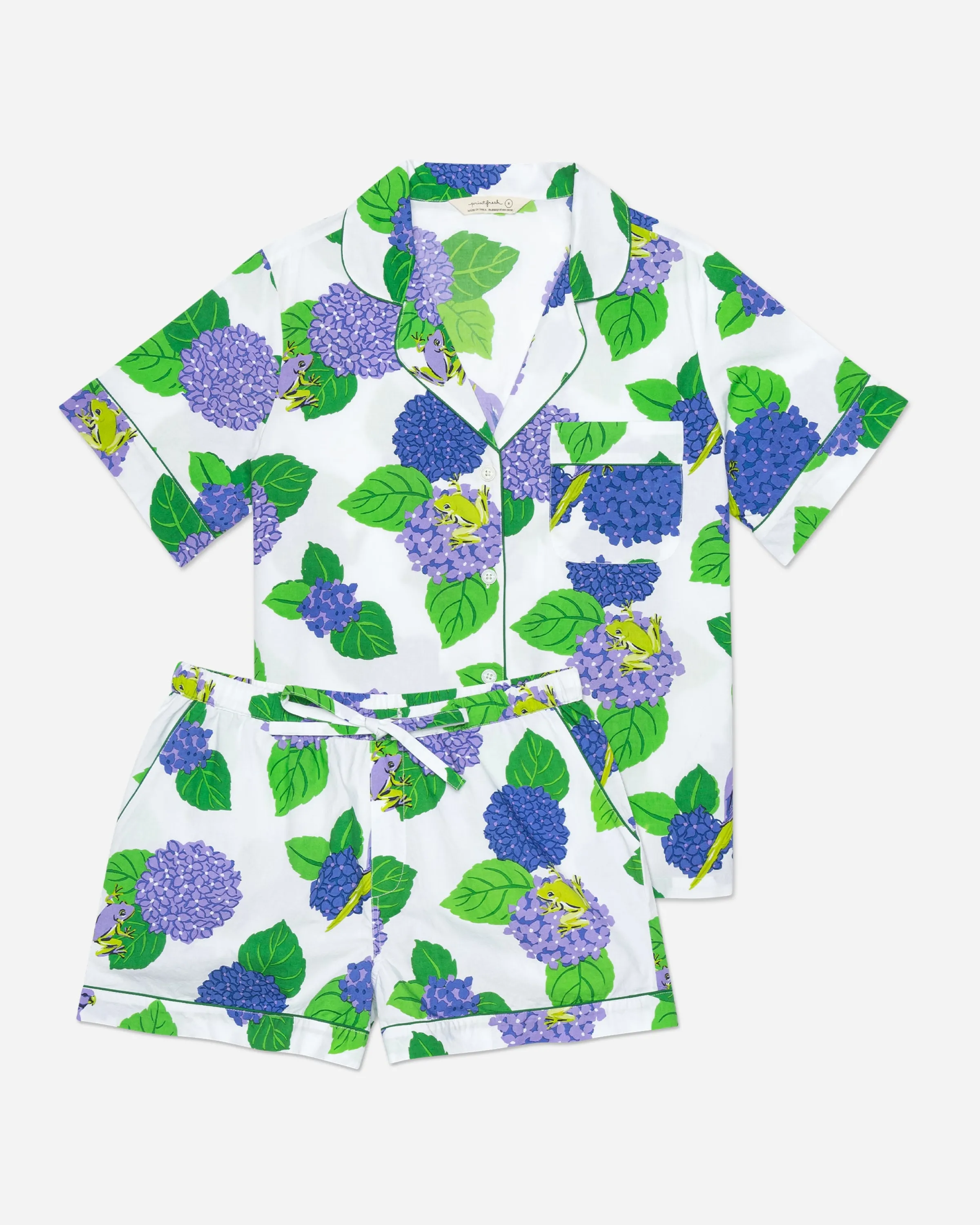 Women Printfresh Hydrangea Hideaway