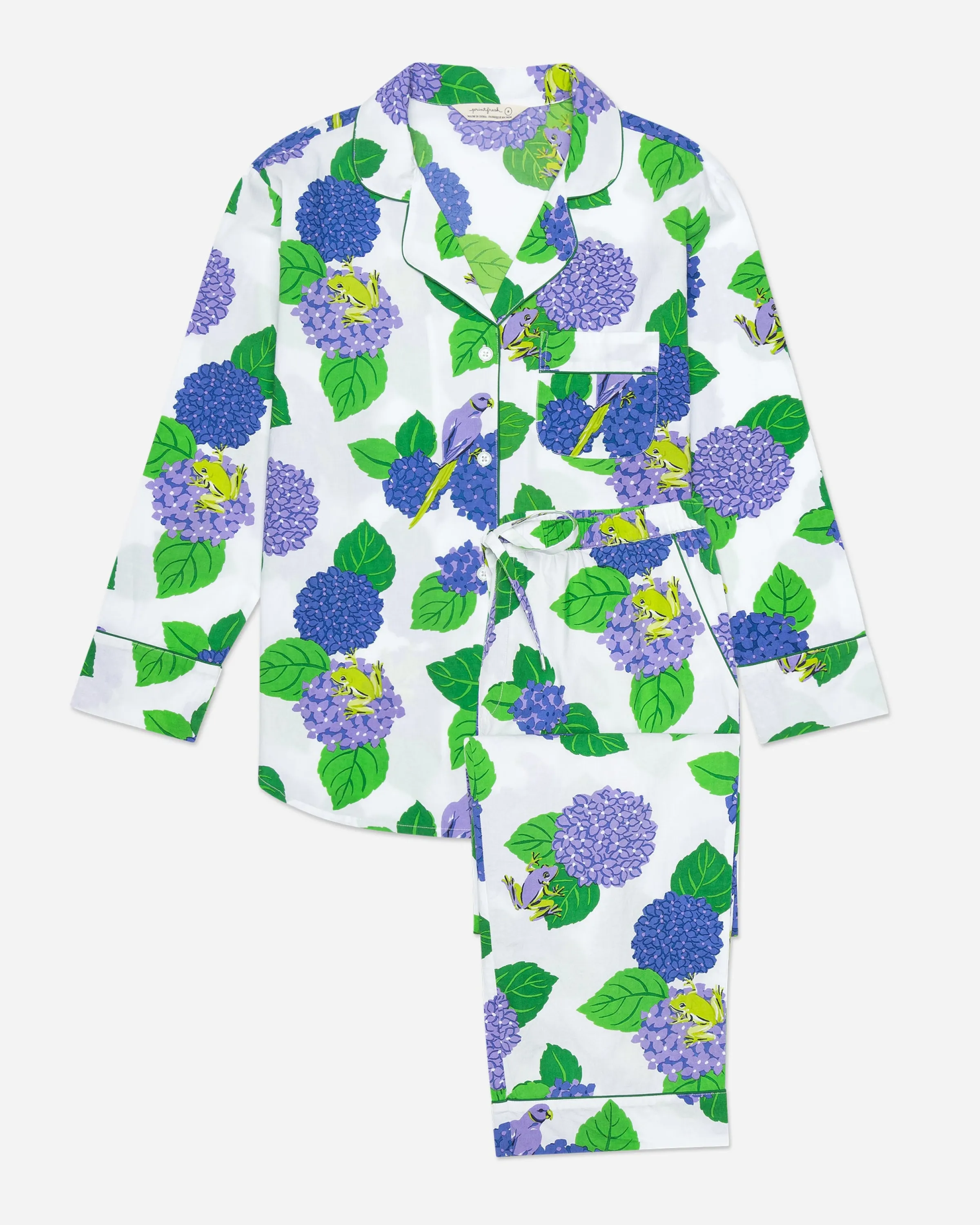 Women Printfresh Hydrangea Hideaway