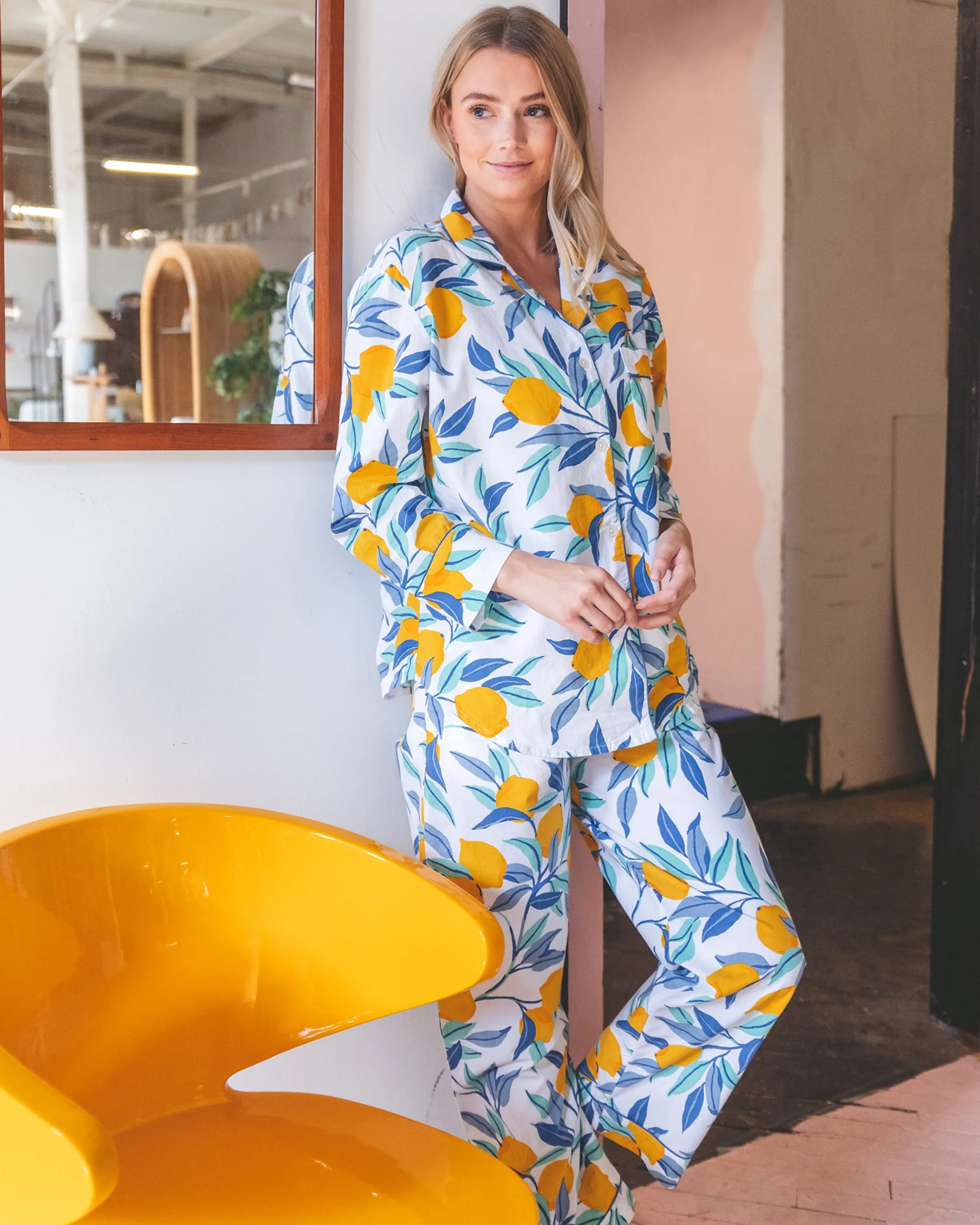 Women Printfresh Lemon Zest