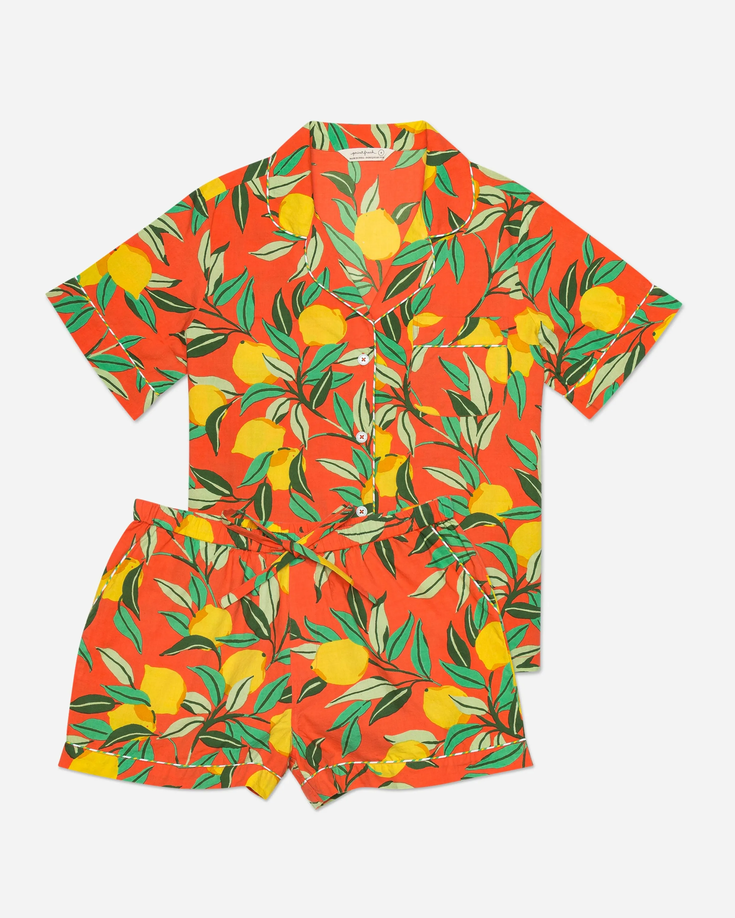 Women Printfresh Lemon Zest